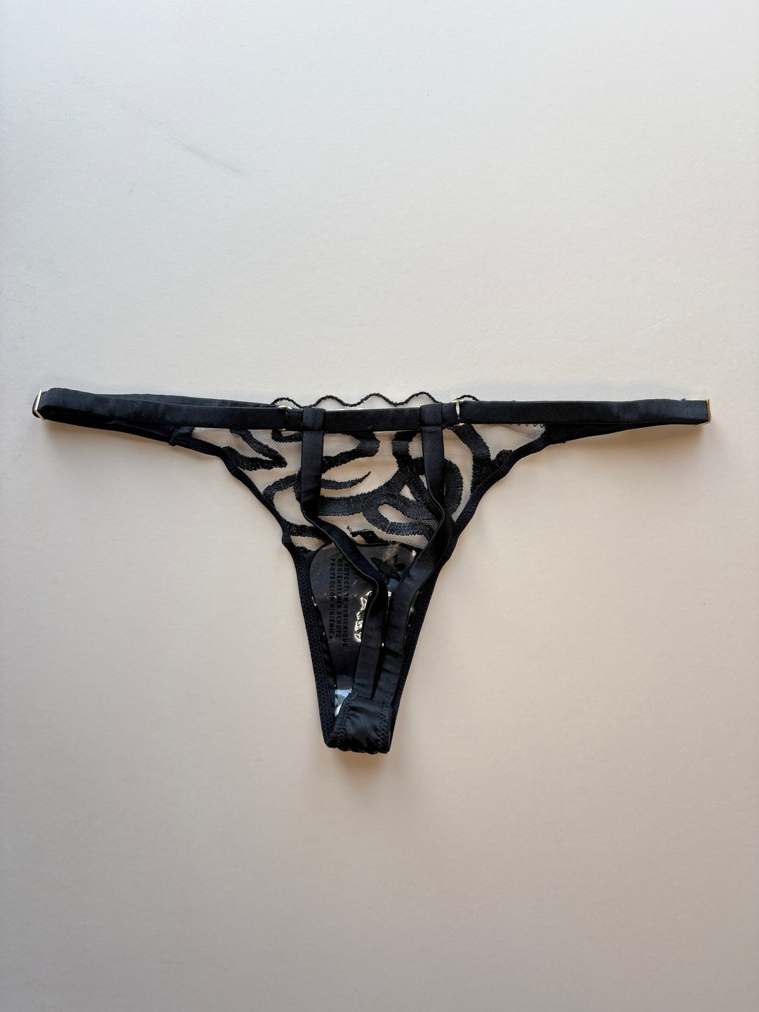 Naga Jet Strap Thong sample - size XS