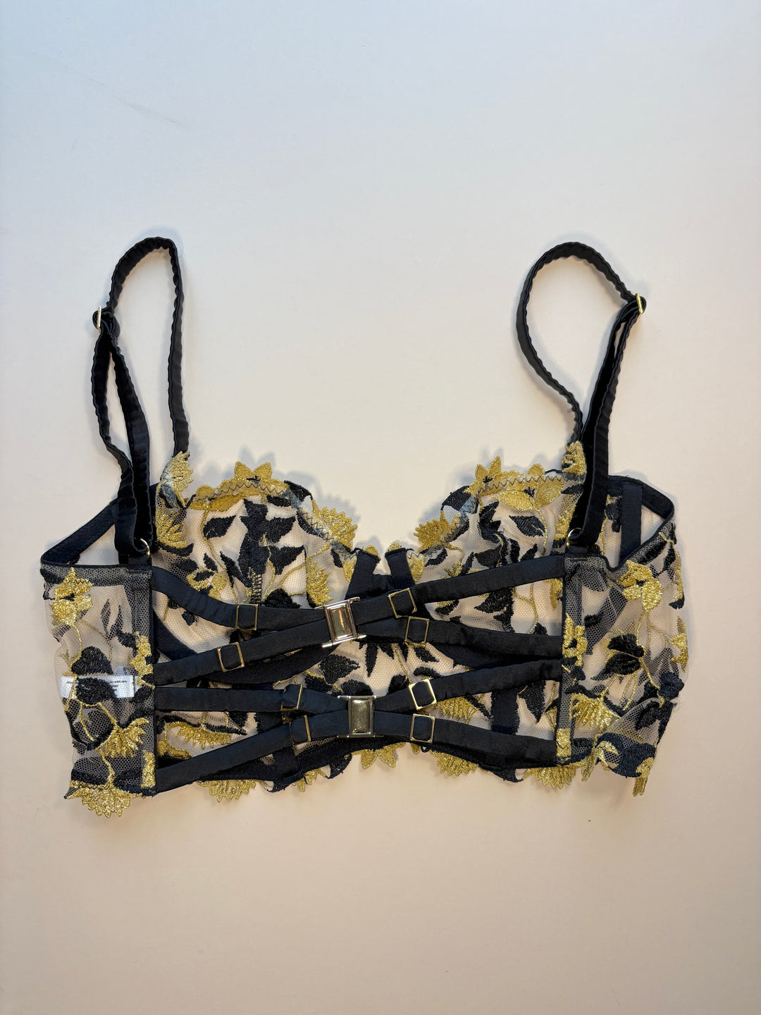 Soraya Jet Longline Bra (old style) sample - size 2
