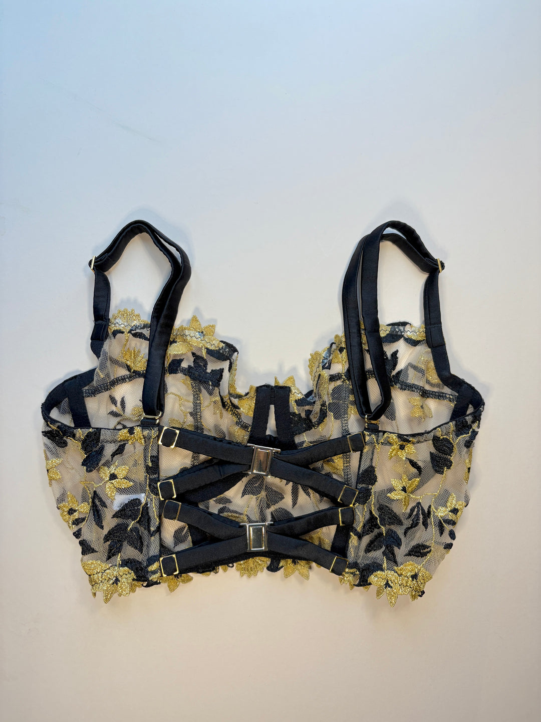 Soraya Jet Longline Bra sample - size 3