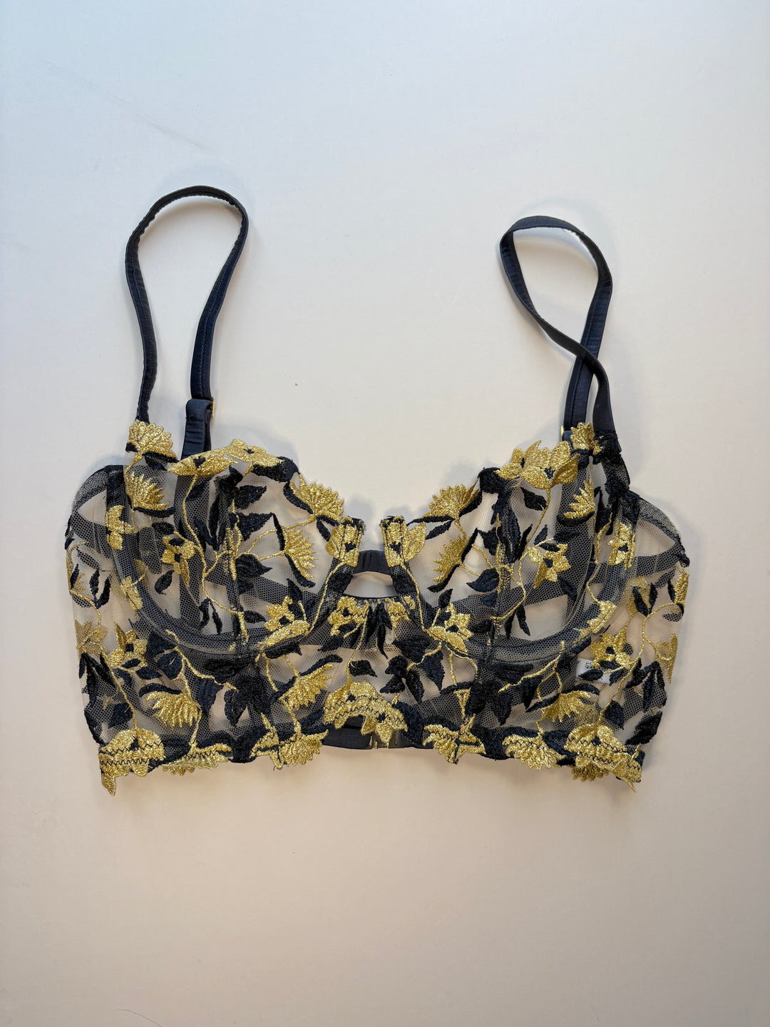 Soraya Jet Longline Bra (old style) sample - size 2