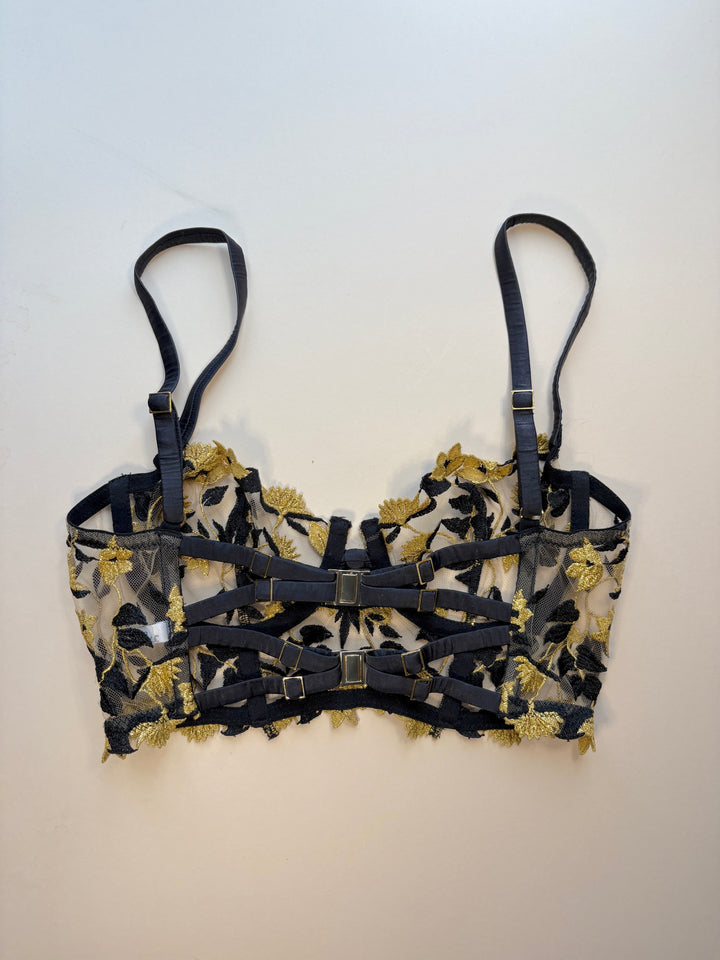 Soraya Jet Longline Bra (old style) sample - size 2