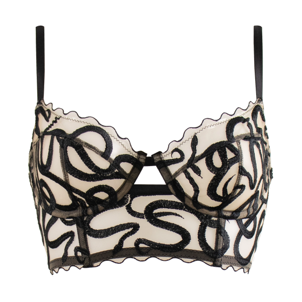 Naga Longline Bra - Studio Pia Luxury Ethical Bras