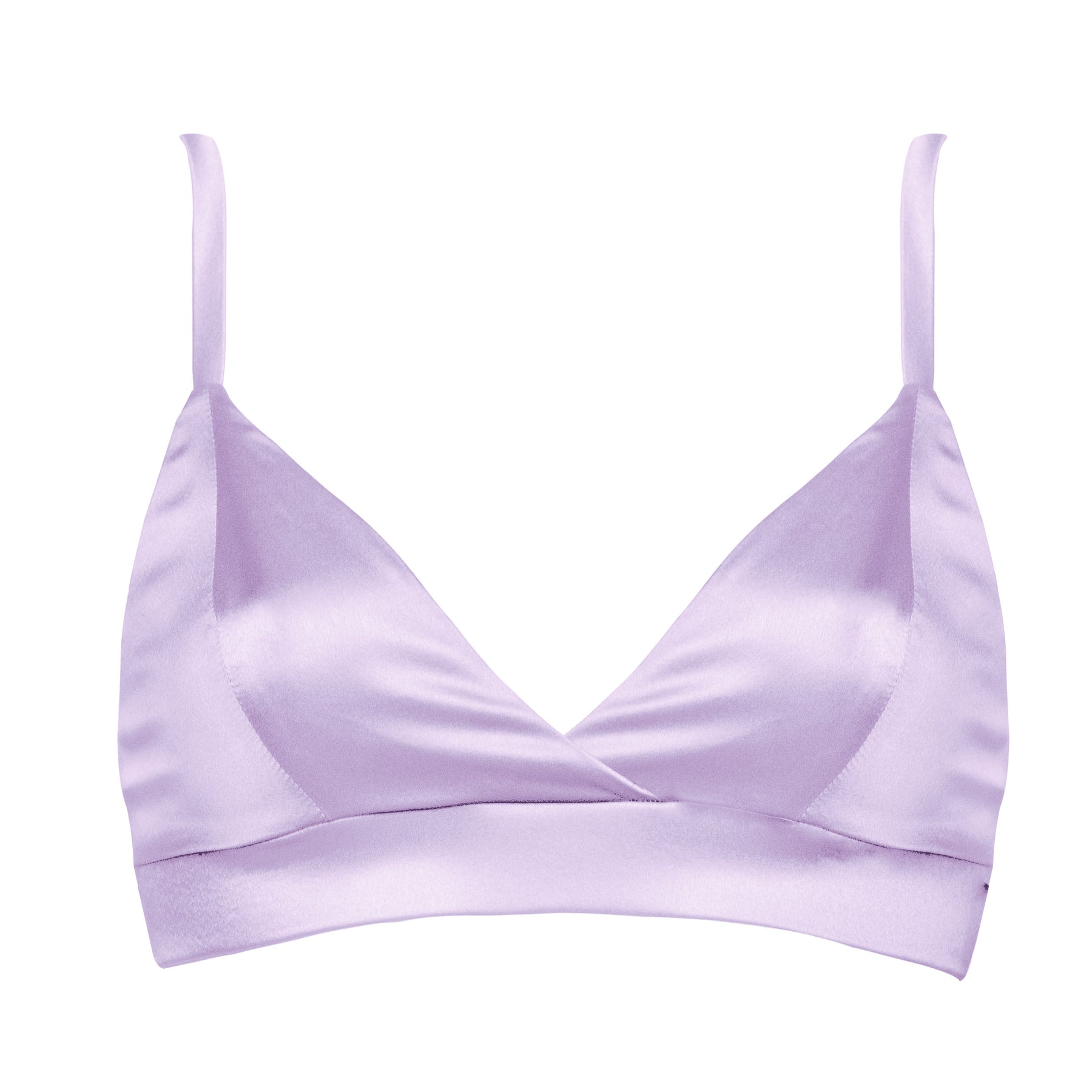 Petra Lilac Soft Cup Bralette - Studio Pia Luxury Ethical Bras