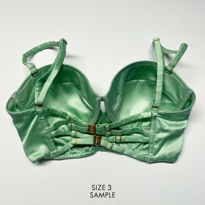 Petra Sage Longline Bra Sample - 3