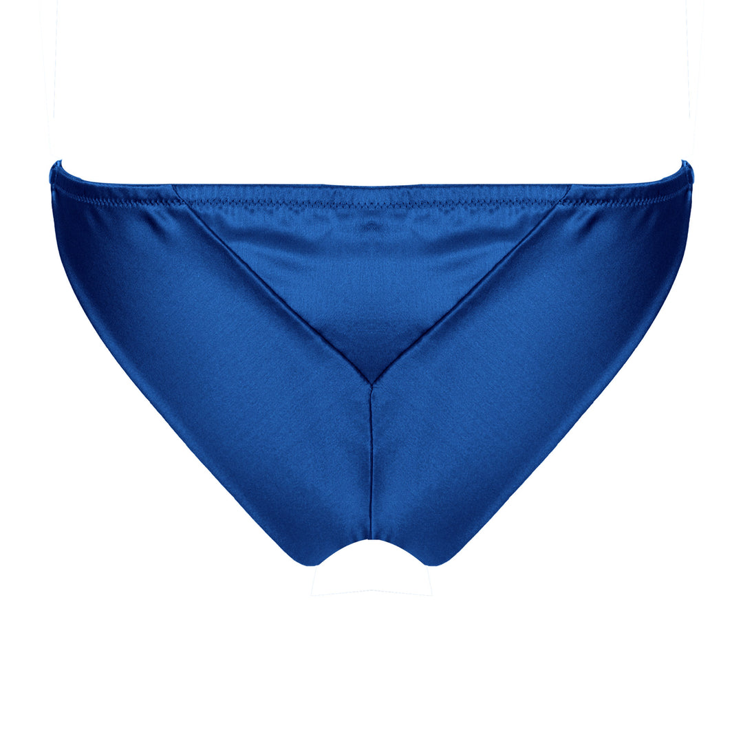 Petra Cobalt Strap Knicker Sample - XS & S