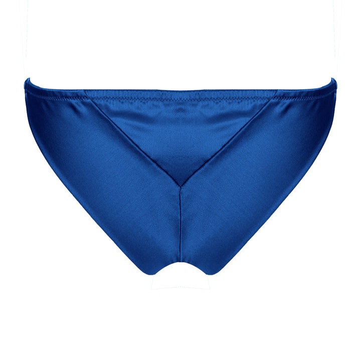 Petra Cobalt Strap Knicker Sample - XS & S