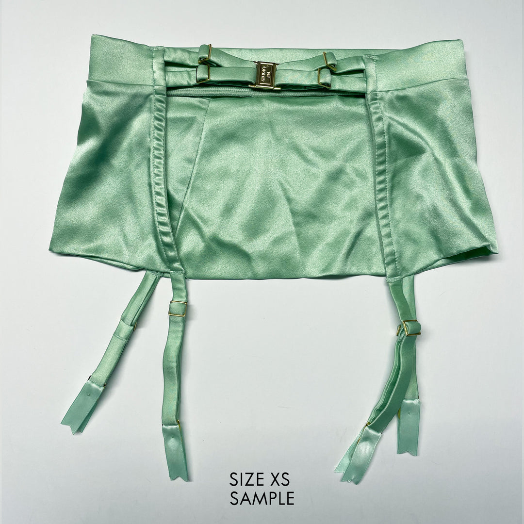 Petra Sage Longline Suspender Sample - XS