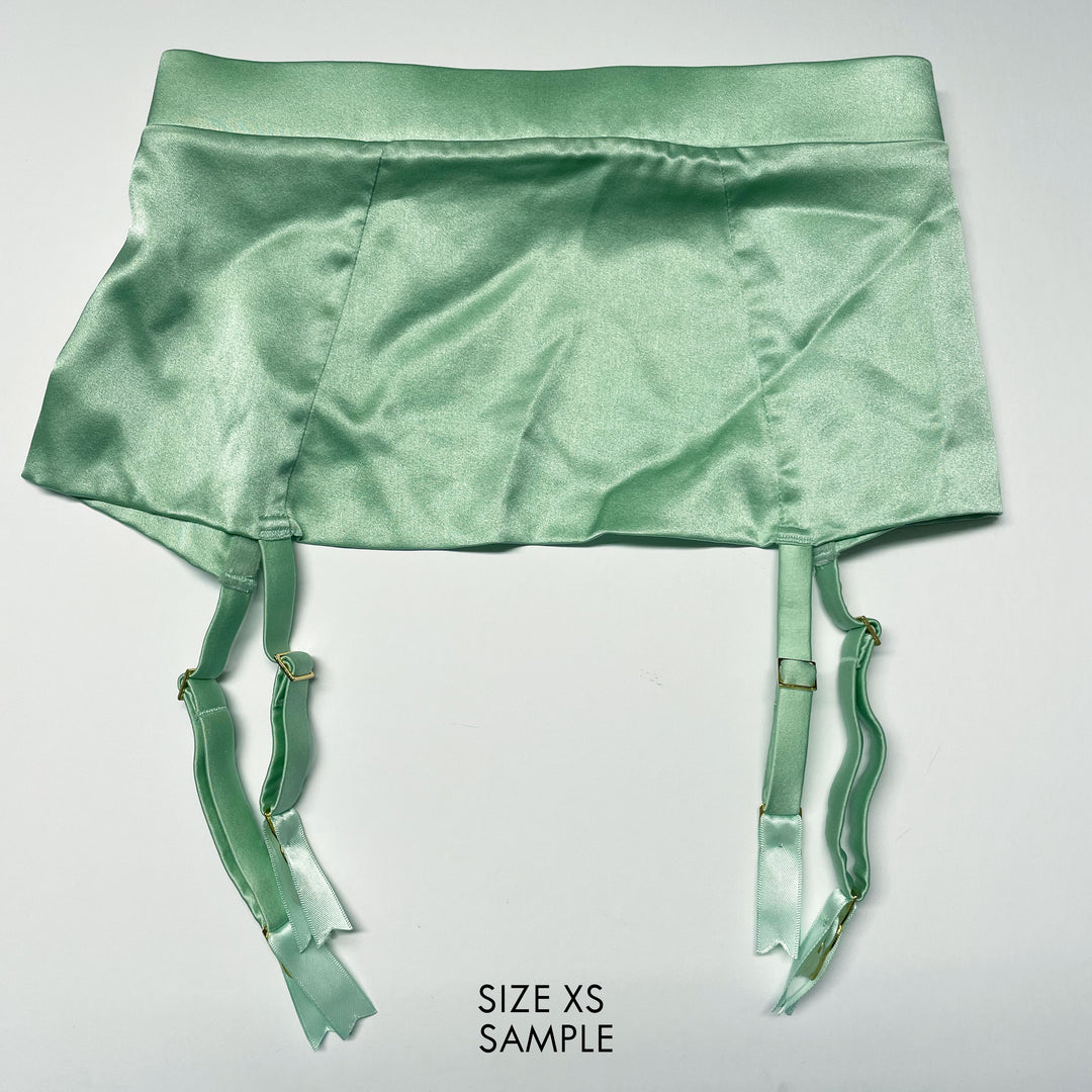 Petra Sage Longline Suspender Sample - XS