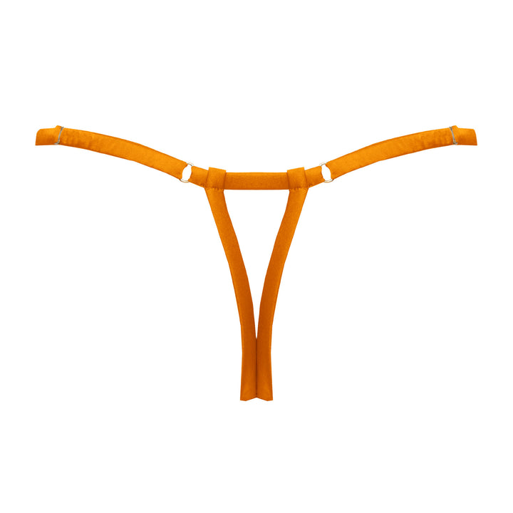 Petra Amber Strap Thong Sample - XS