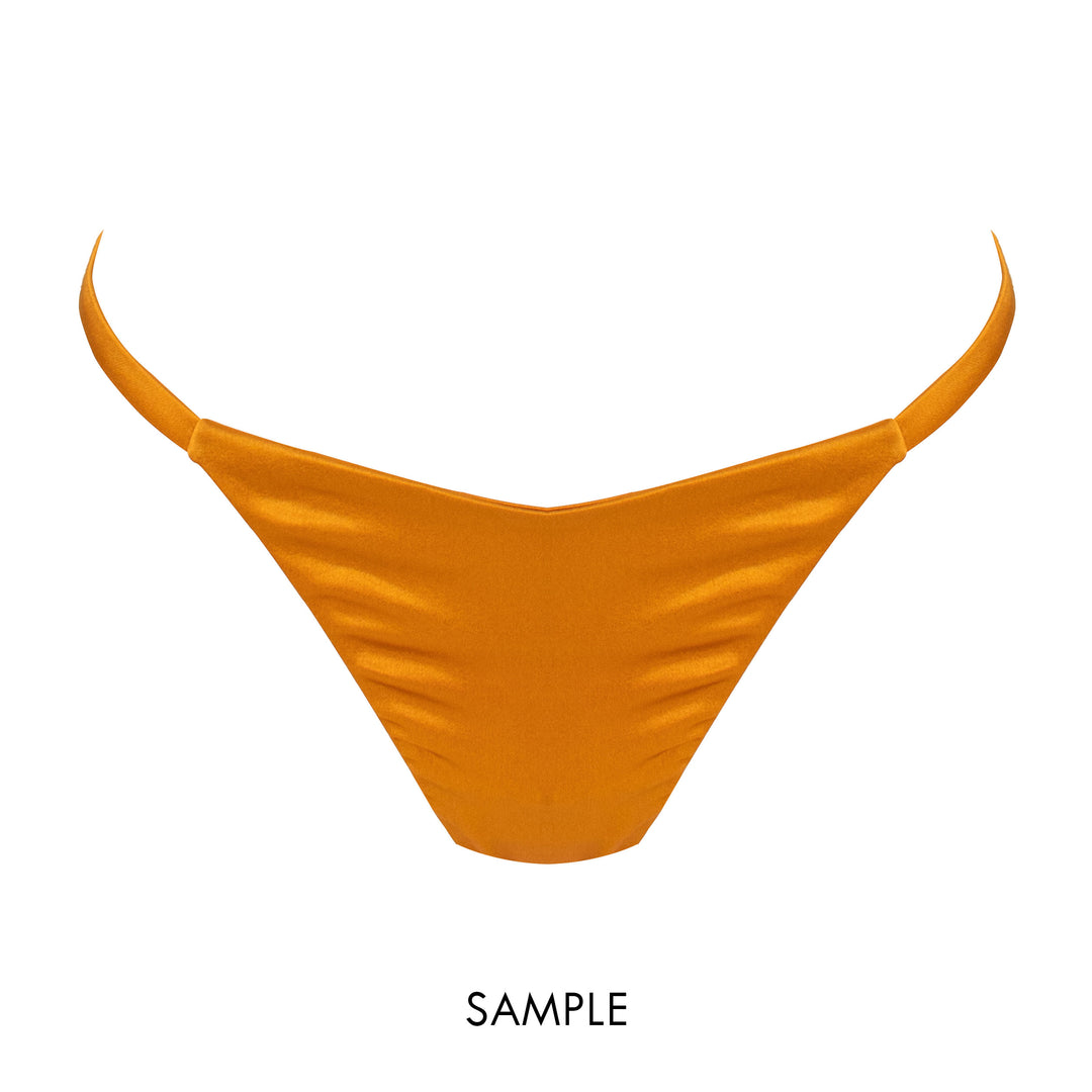 Petra Amber Strap Thong Sample - XS