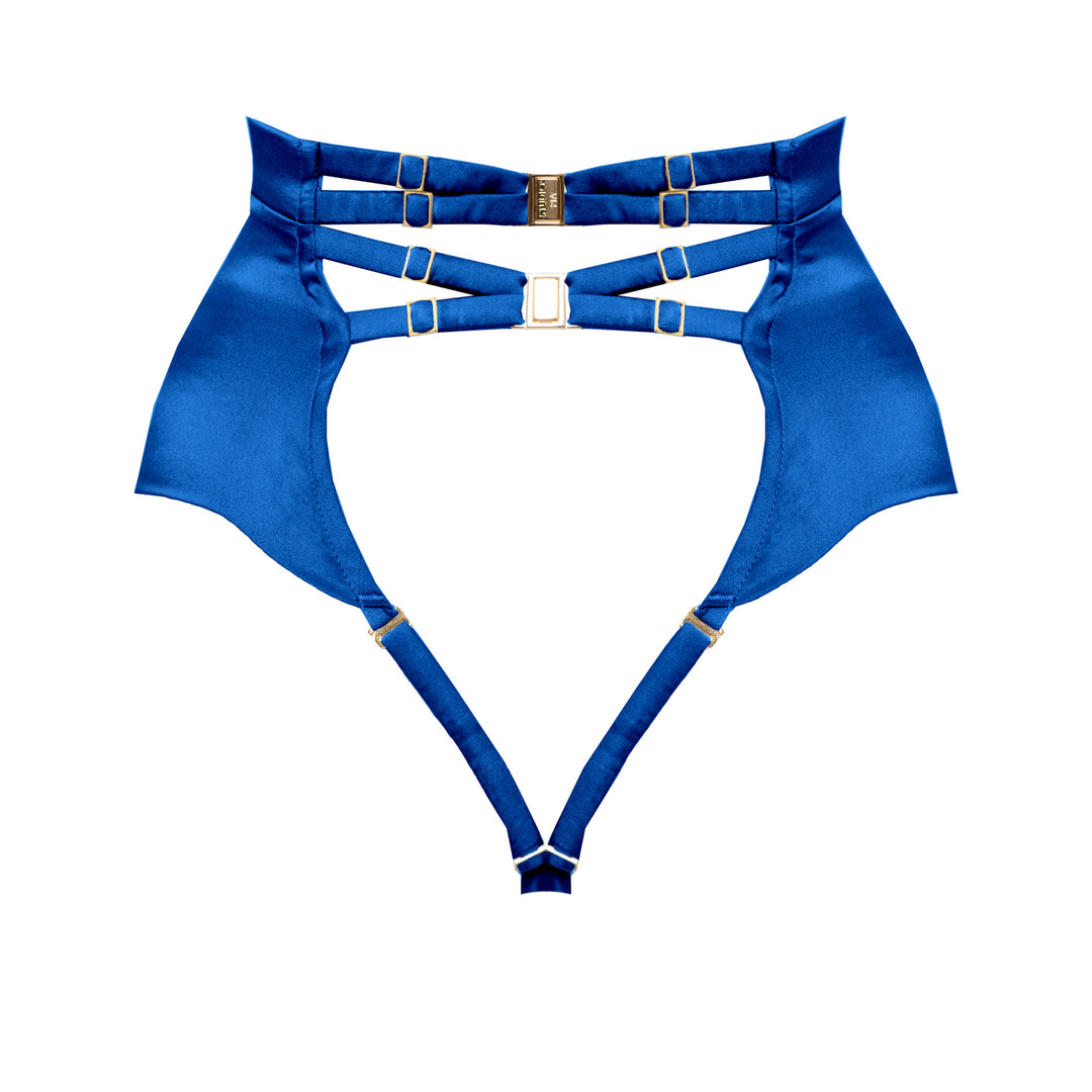 Petra Cobalt Waist Thong Sample - XS & S