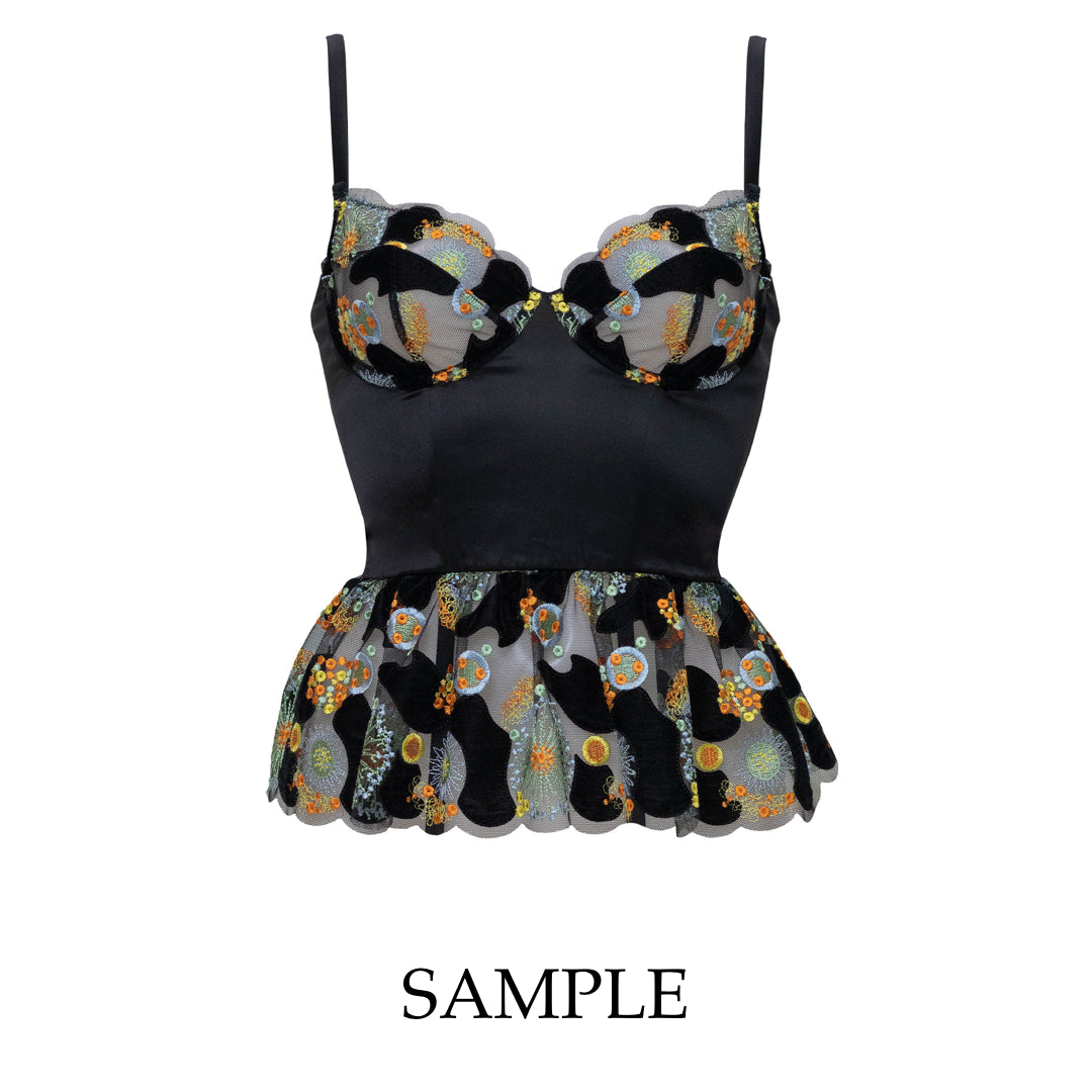 Zaida Basque Sample - 2 (No Suspender Straps)