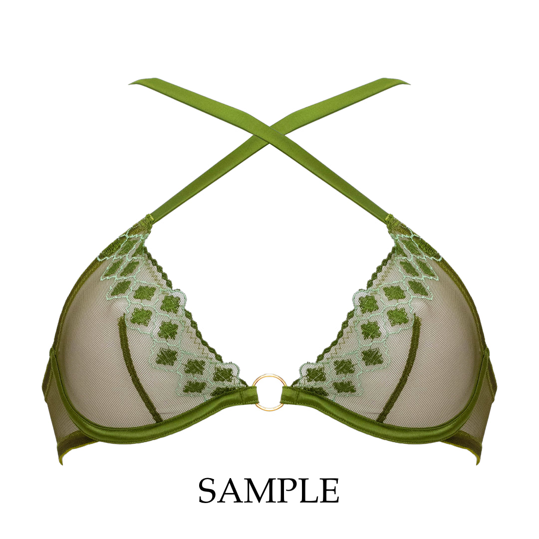 Mounia Plunge Bra Sample - 2 & 3