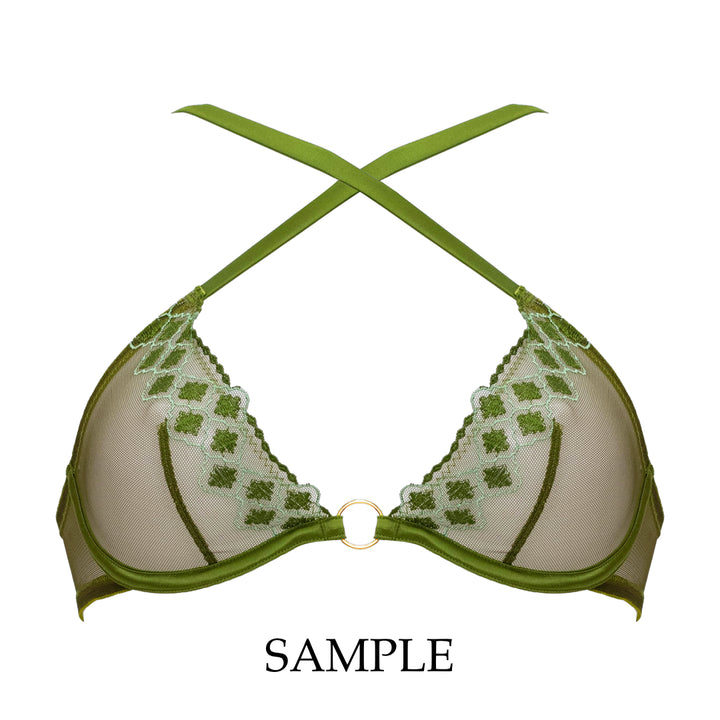 Mounia Plunge Bra Sample - 2 & 3