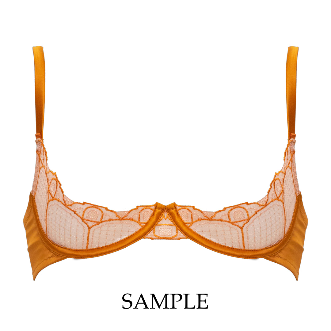 Nora Quarter Cup Bra Sample - 2 & 3