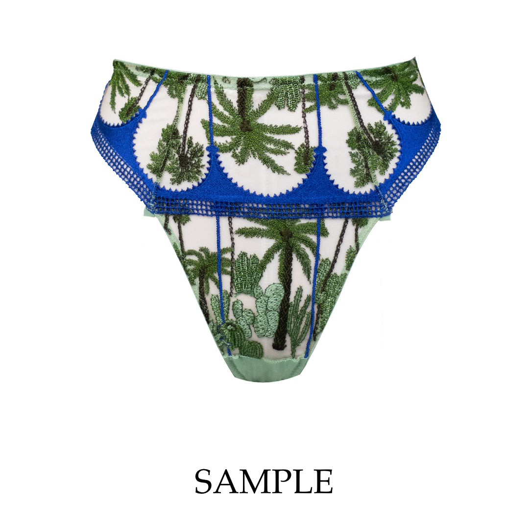 Farida Waist Thong Sample - XS (No Suspender Straps)