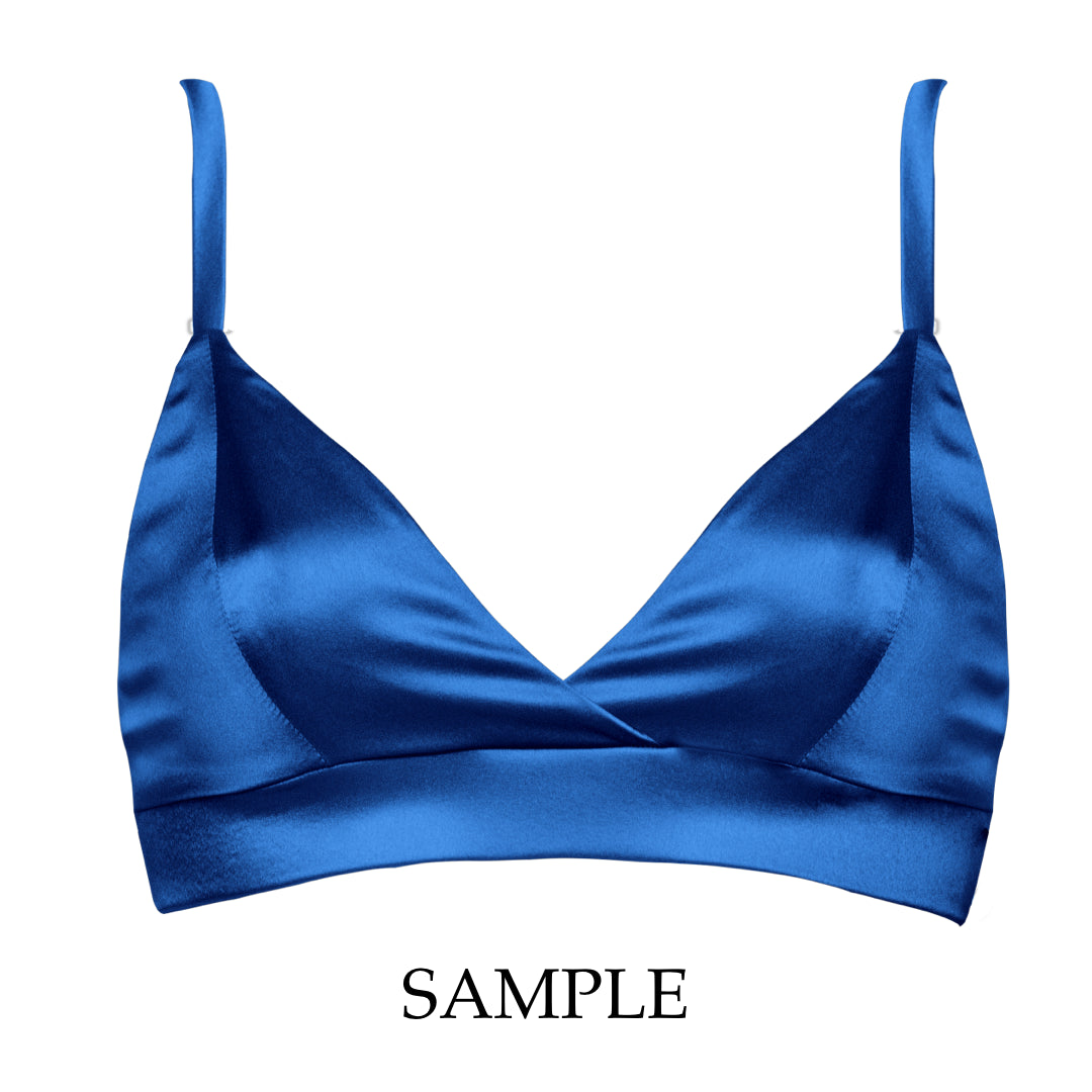 Petra Cobalt Soft Cup Bralette - S