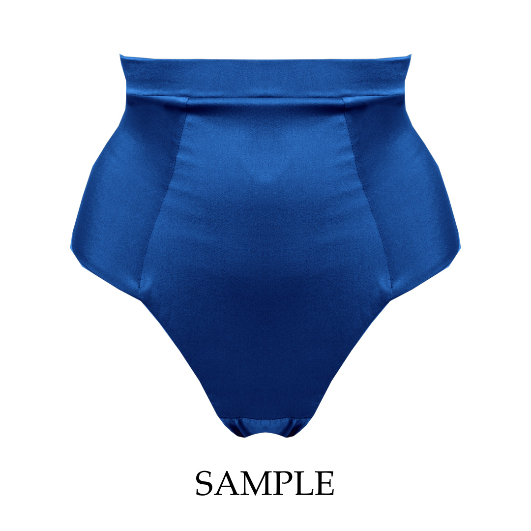 Petra Cobalt Waist Thong Sample - XS & S