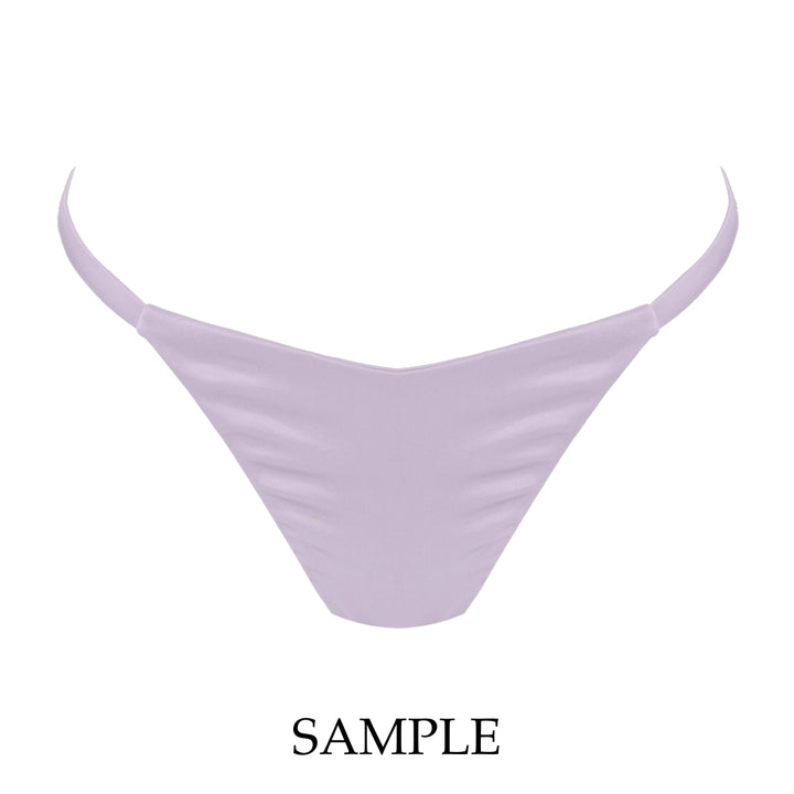 Petra Lilac Strap Knicker Sample - XS & S