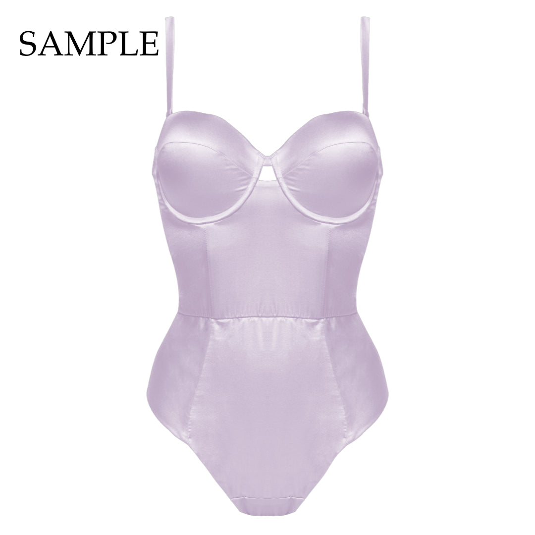 Petra Lilac Bodysuit Sample - 2 & 3