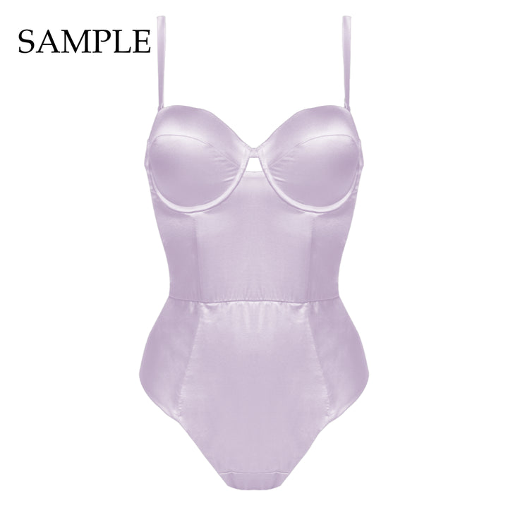 Petra Lilac Bodysuit Sample - 2 & 3