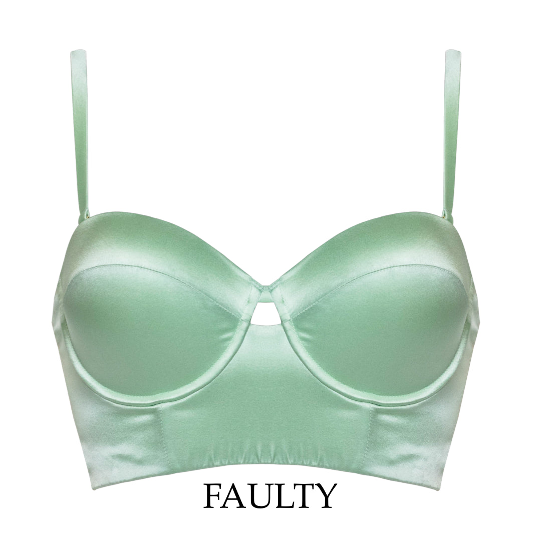 Petra Sage Longline Bra Faulty - 5