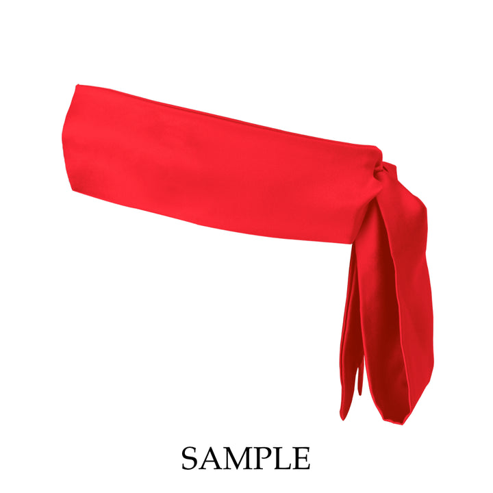 Aiya Scarlet Silk Tie Sample - O/S