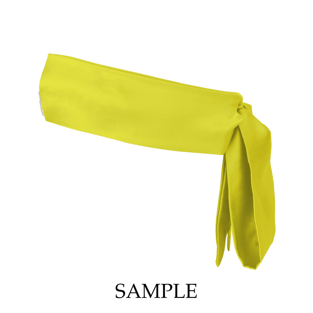 Aiya Chartreuse Silk Tie Sample - O/S