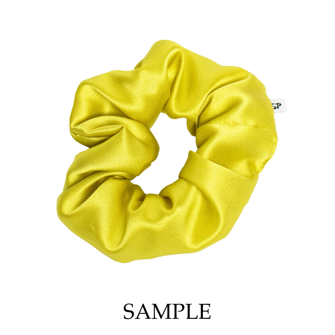 Aiya Chartreuse Scrunchie Sample - O/S