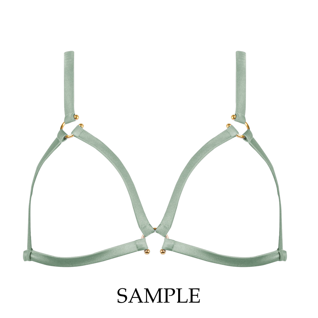 Clea Sage Frame Bra Sample - XS & S
