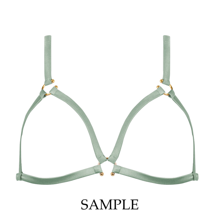 Clea Sage Frame Bra Sample - XS & S