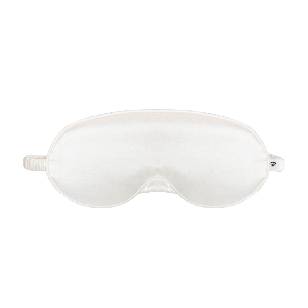Studio Pia Aiya organic peace silk eye mask | Ivory