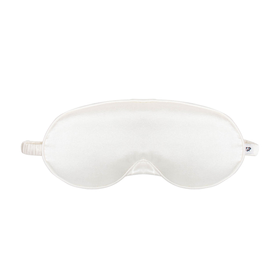 Studio Pia Aiya organic peace silk eye mask | Ivory