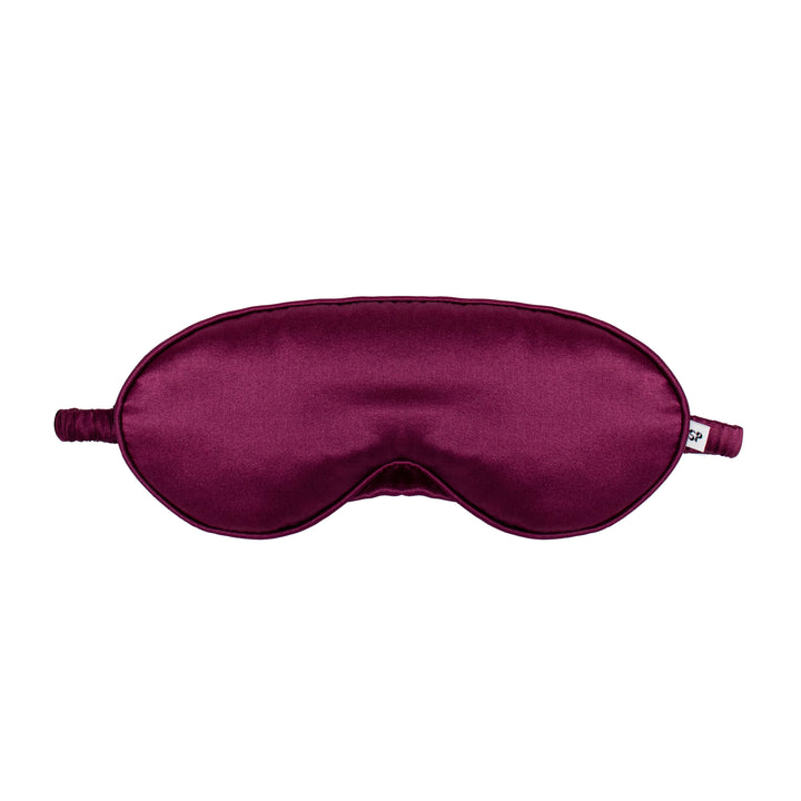 Mulberry purple cruelty-free organic peace silk eye mask