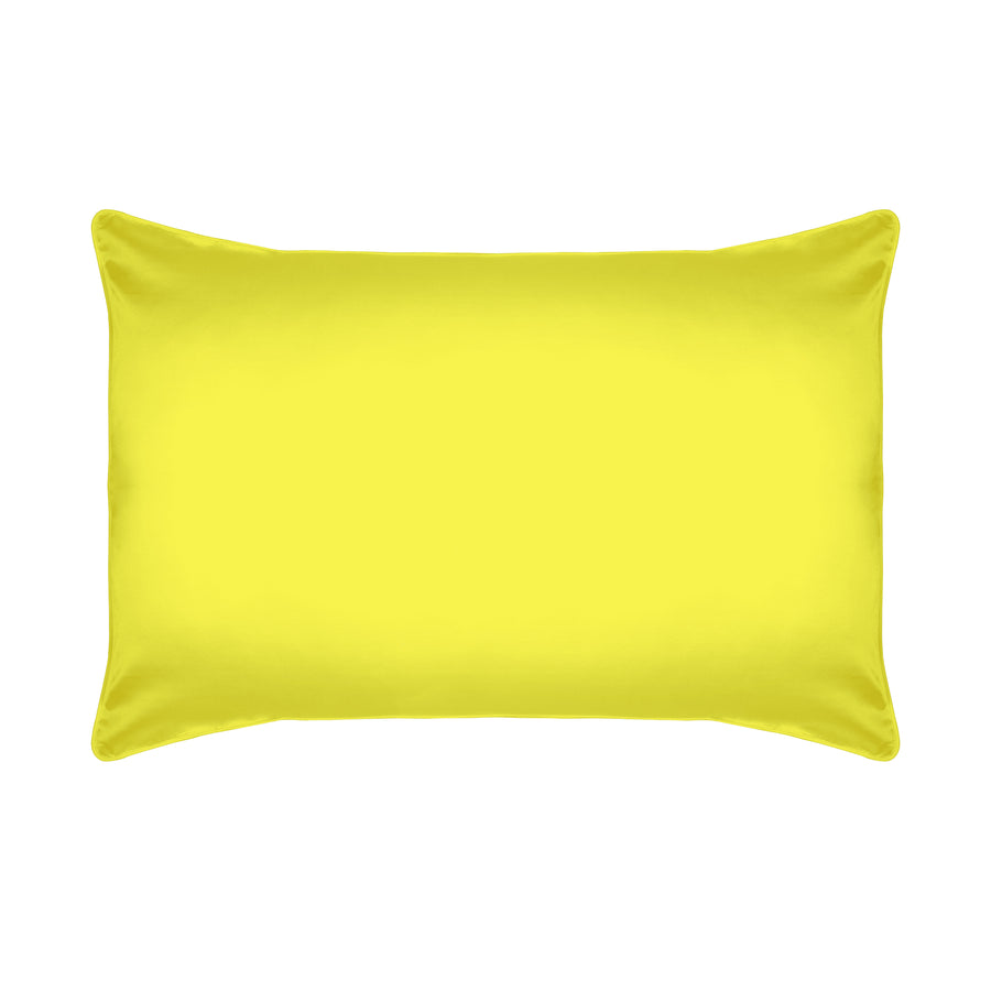 Studio Pia Aiya organic peace silk pillowcase | Chartreuse