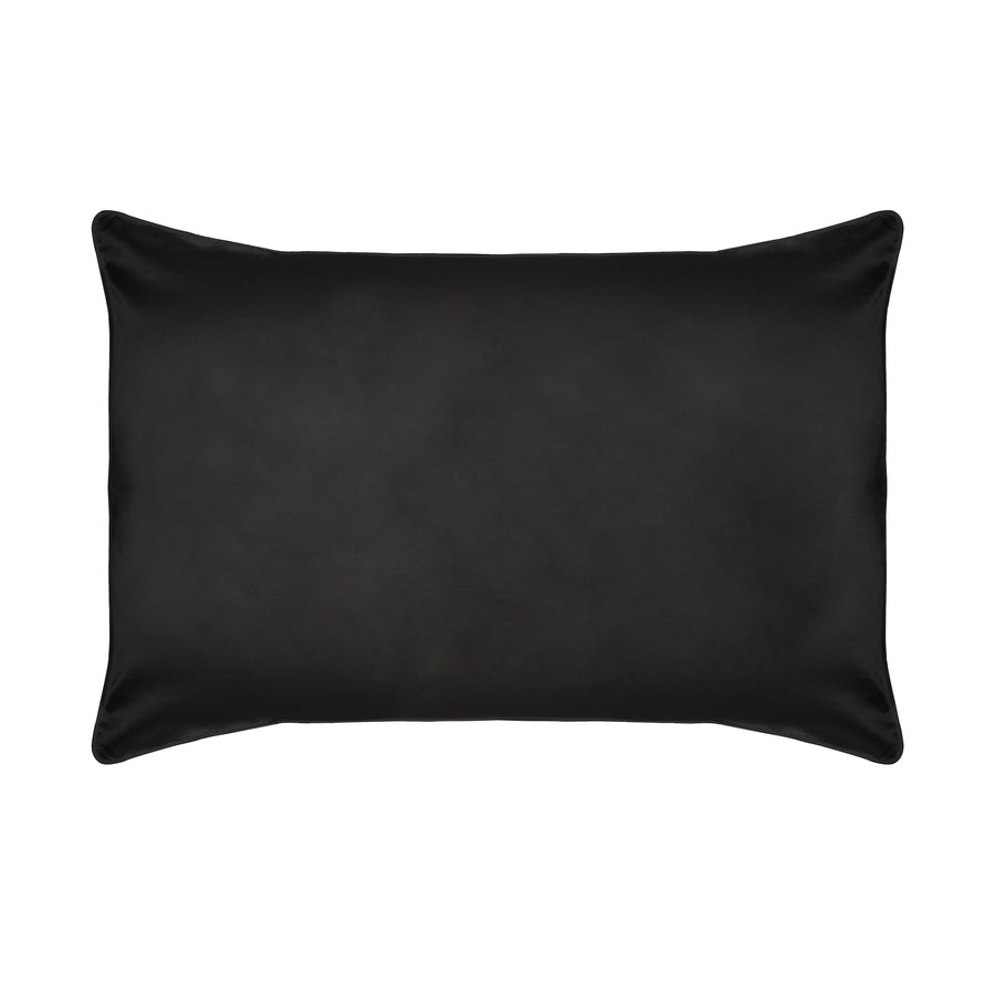 Studio Pia Aiya organic peace silk pillowcase | Jet Black