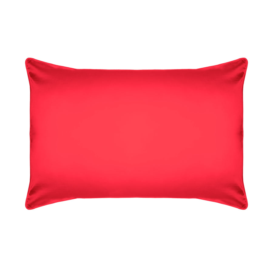 Studio Pia Aiya organic peace silk pillowcase | Scarlet Red