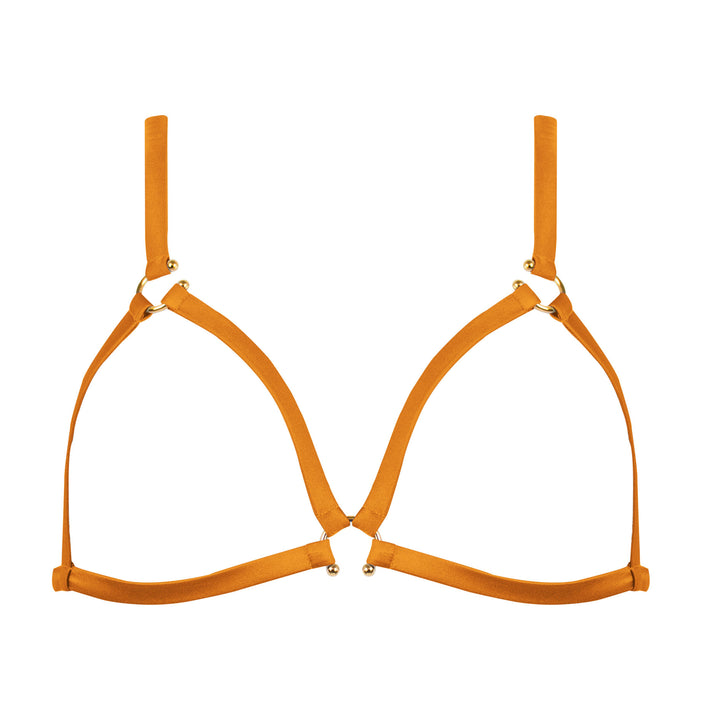 Studio Pia Clea peace silk frame bra | Amber