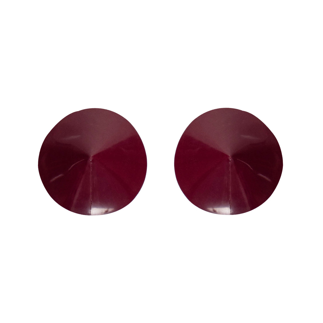 Purple latex pasties