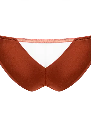 Petra Garnet Strap Knicker – view 4