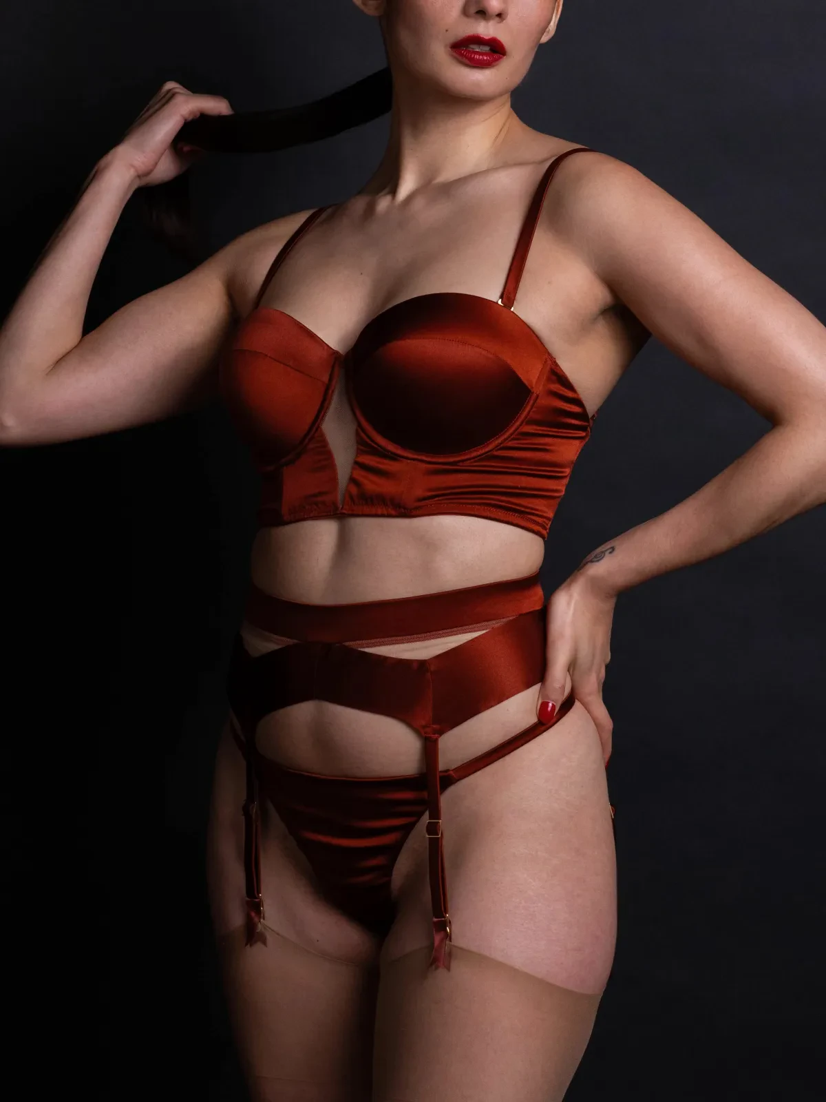 Petra Garnet Multiway Longline Bra