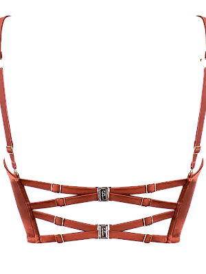 Petra Garnet Multiway Longline Bra – view 4