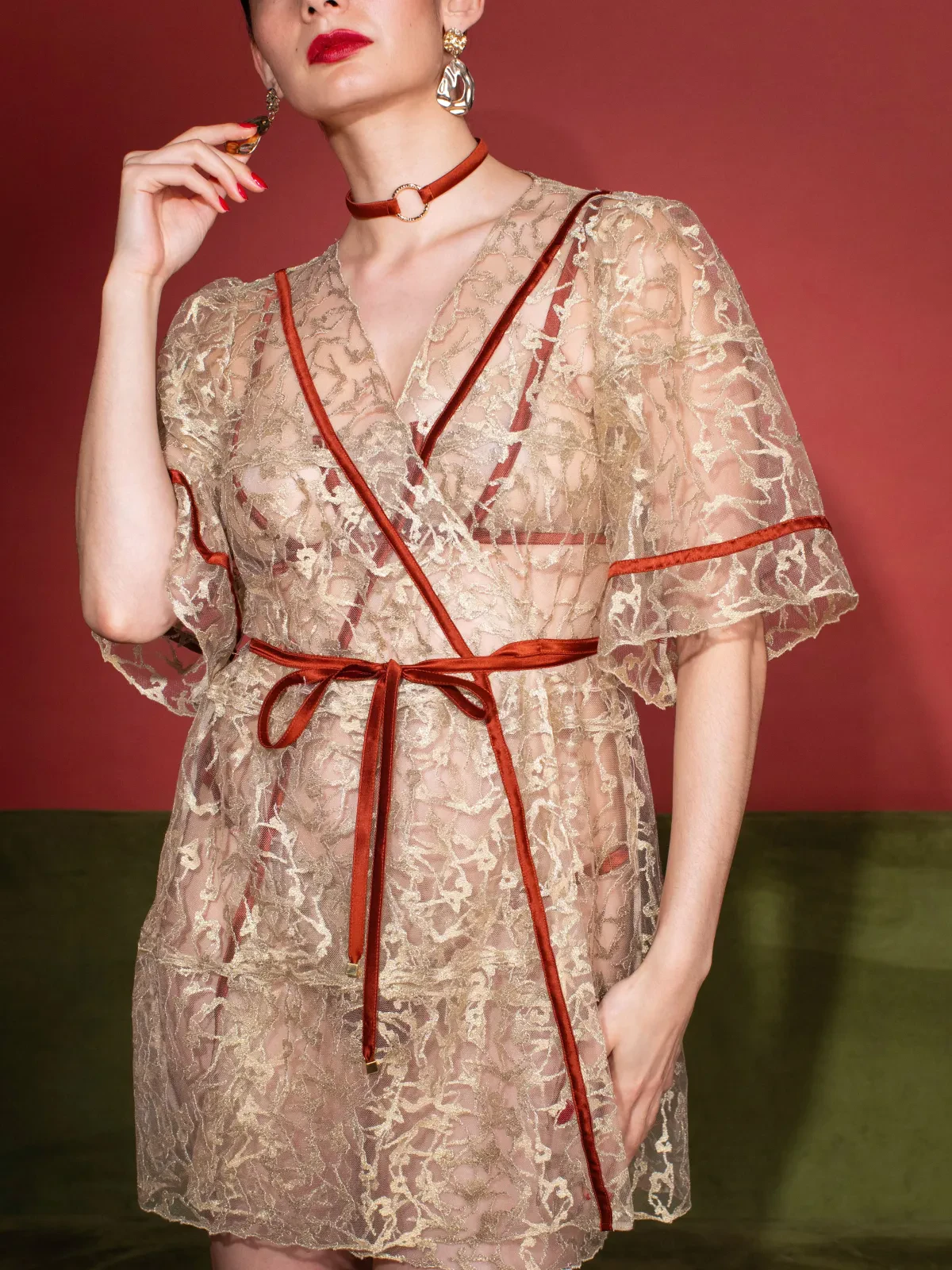 Dorothea Wrap Robe