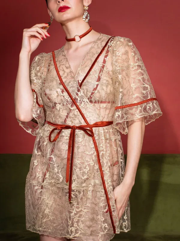 Dorothea Wrap Robe