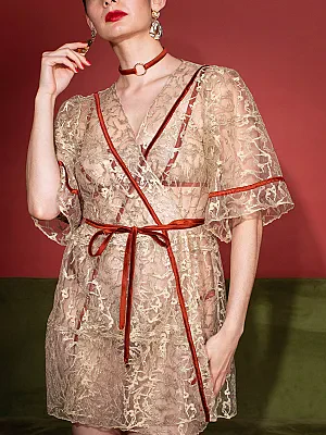 Dorothea Wrap Robe