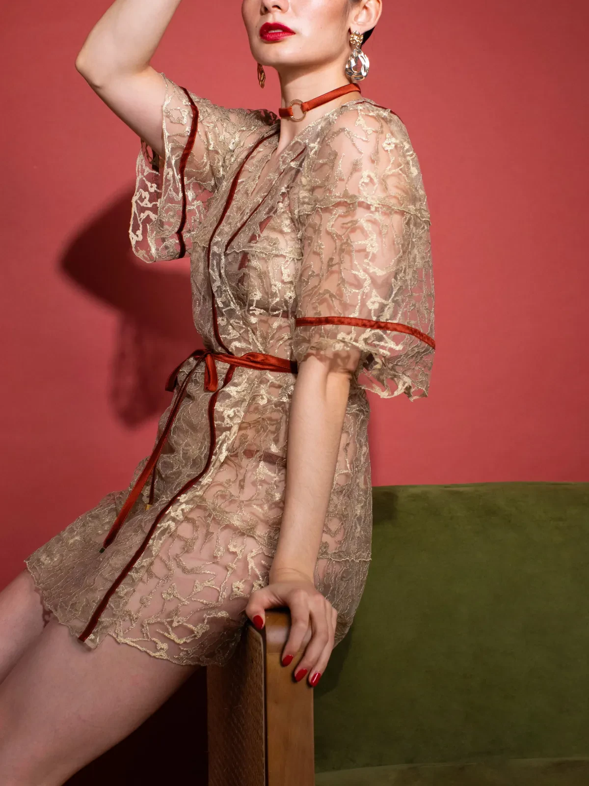 Dorothea Wrap Robe – view 3