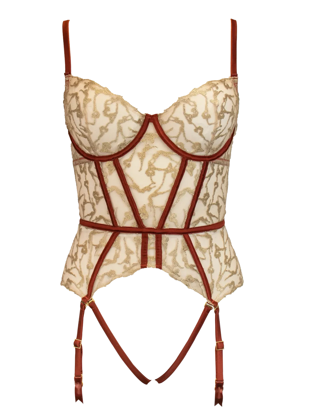 Dorothea Demi Harness Basque – view 2