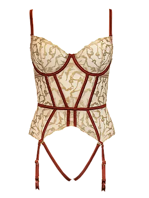 Dorothea Demi Harness Basque – view 2
