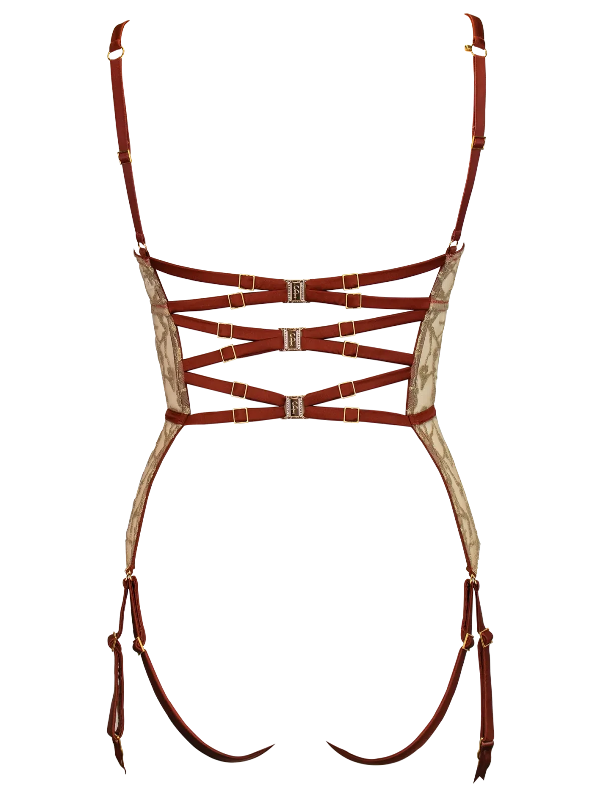 Dorothea Demi Harness Basque – view 4