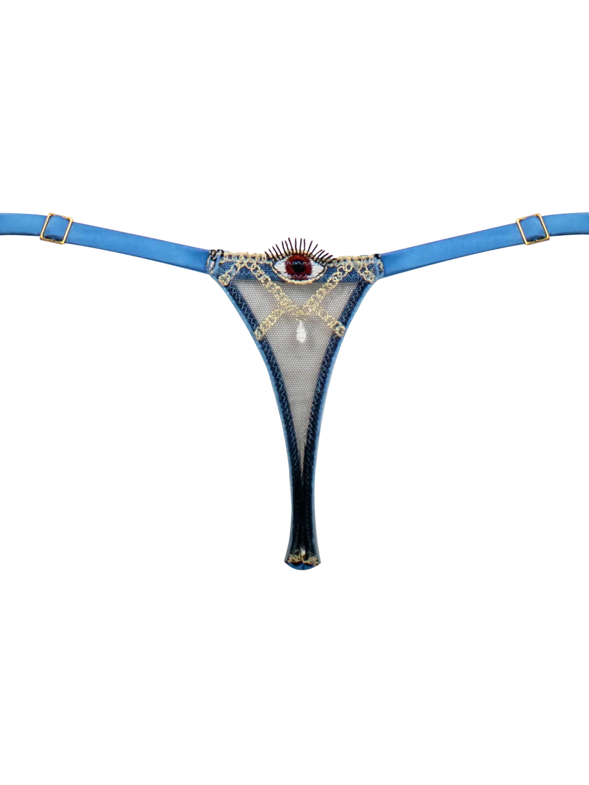 Leonora Cut Out Strap Thong – view 4